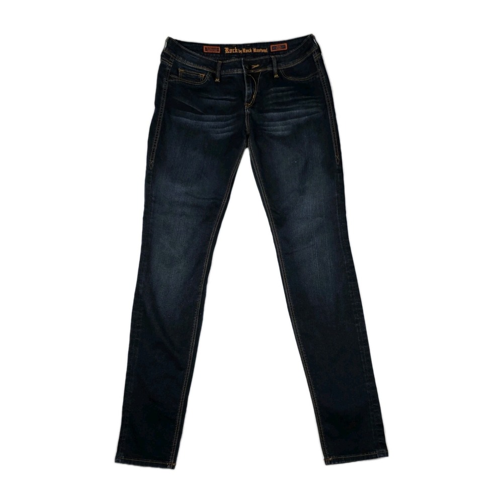 Rock Revival Jeans Womens Size 29 Carla Legging Blue Denim Skinny Fit Bottoms